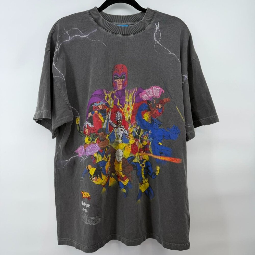 X-Men ‘97 Civil Regime T Shirt Faded Black Size M Medium T Shirt
